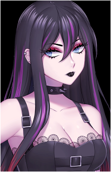 Ebony Dark'ness Dementia Raven Way