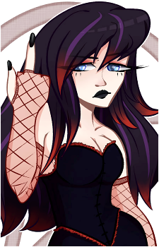 Ebony Dark'ness Dementia Raven Way