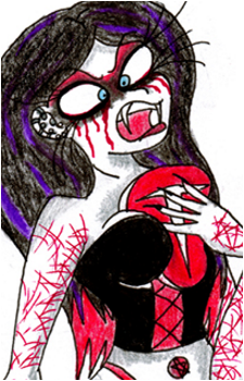 Ebony Dark'ness Dementia Raven Way