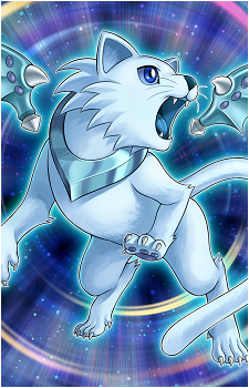 Blue-Eyes White Cat's image