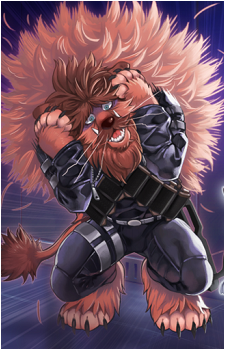 Kozmo Scaredy Lion's image