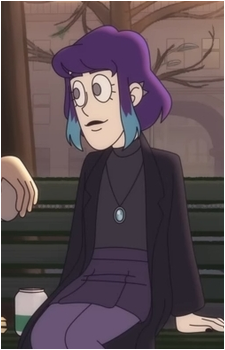 Image source: Screencap from the official series 'My Student Spirit', Season 2 Episode 3 Elisa Douchnov
