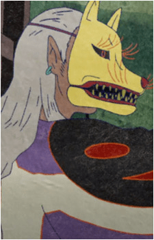 Man in Fox Mask