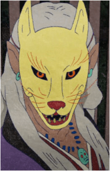 Man in Fox Mask