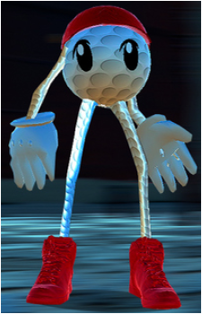 Nicky the Home Alone Golf Ball's image