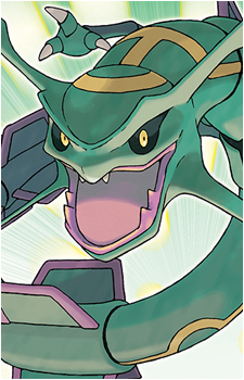 Rayquaza from Pokédex