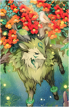 Cerynemesia, Mystical Beast of the Forest's image