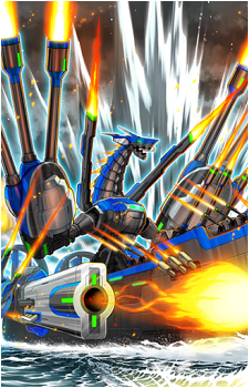 Navy Dragon Mech's image
