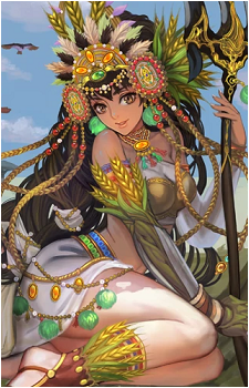 Abundant Flower Maiden, Patricia's image