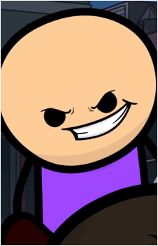 Purple-Shirted Eye Stabber