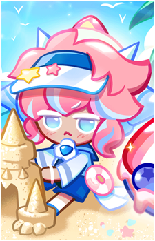 Strawberry Crepe Cookie