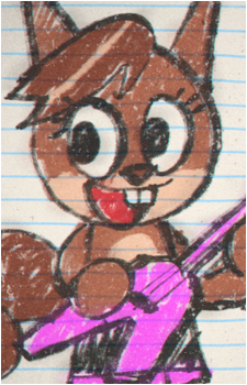 Saffron the Squirrel
