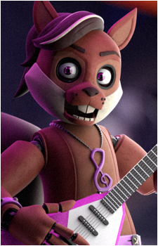 Saffron the Squirrel