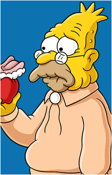 Abe Simpson's image