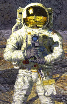 Neil Armstrong's image
