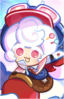 Cream Ferret Cookie