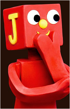 'J' Blockhead