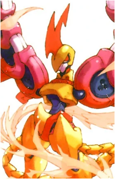 Image source: <a href="https://megaman.fandom.com/wiki/Phoenix_Magnion" title="External link" target="_blank">https://megaman.fandom.com/wiki/Phoenix_Magnion</a> Phoenix Magnion
