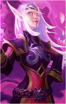 Image source: <a href="https://hearthstone.wiki.gg/wiki/Soulciologist_Malicia" title="External link" target="_blank">https://hearthstone.wiki.gg/wiki/Soulciologist_Malicia</a> Instructor Malicia