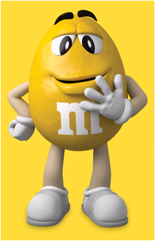 Yellow {M&M}'s image