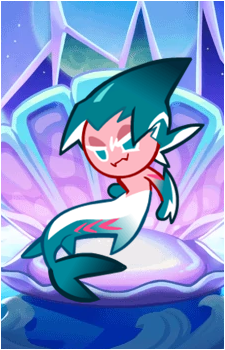Sorbet Shark Cookie