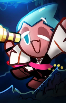 Sorbet Shark Cookie