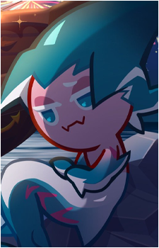 Sorbet Shark Cookie