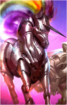 Robot Unicorn from ROBOT UNICORN ATTACK