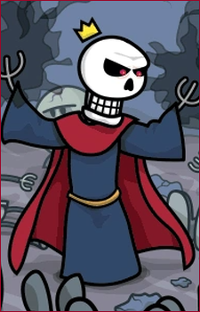 Image source: Official calendar artwork, but sourced from an OoTS fan wiki. <a href="https://oots.fandom.com/wiki/Xykon" title="External link" target="_blank">https://oots.fandom.com/wiki/Xykon</a> Xykon