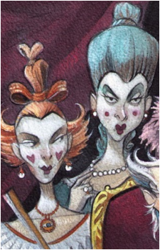 The White-Faced Women's image