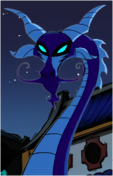 The Sapphire Dragon