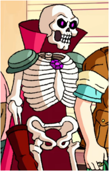 A Real Magic Skeleton