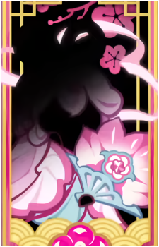 Jade Apricot Fan Cookie