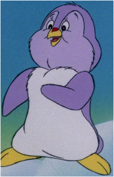 Cozy Heart Penguin