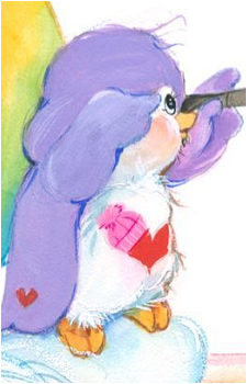 Cozy Heart Penguin