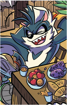 Rough the Skunk