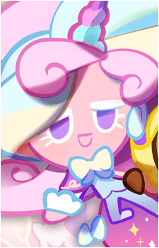 Cream Unicorn Cookie