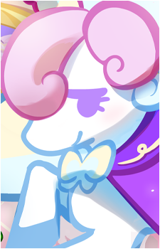 Cream Unicorn Cookie