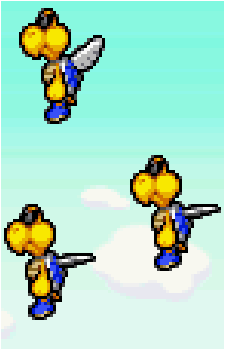 The Koopa Paratroopa Trio
