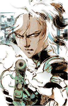 Raiden from Metal Gear Solid 2: Sons of Liberty