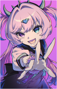Deadly Poison Denpa Girl☆Purple Lollipop