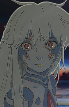 Image source: Shingo Tamagawa's short film PUPARIA (2020) (<a href="https://vimeo.com/410320375)" title="External link" target="_blank">https://vimeo.com/410320375)</a> White-Haired Girl {PUPARIA}