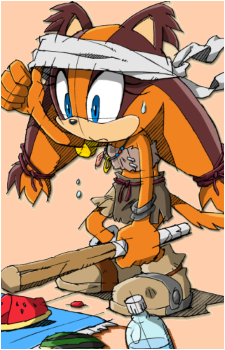 Sticks the Badger