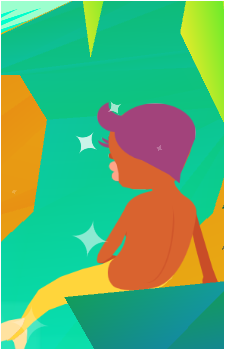Purple-Haired Mermaid's image