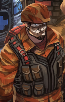 Soldier's image