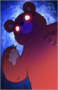 Crimson Grizzly Cub
