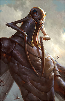 The Locust God's image