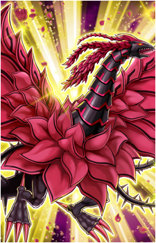 Moon Flower Dragon - Black Rose's image