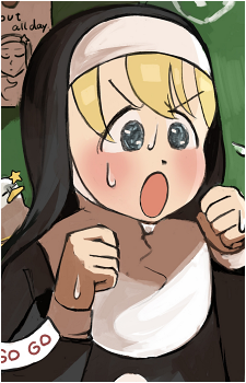 Clumsy Nun