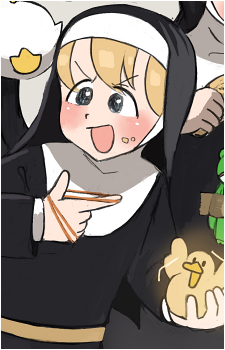 Clumsy Nun